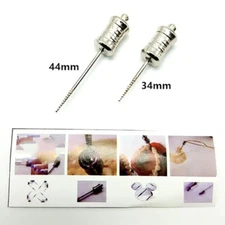 Dental Mini Manual Extractor Rotate Extraction Apical Root Fragments Drill Screw
