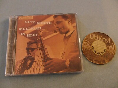 DCC CD GETZ MEETS MULLIGAN in HI-FI 1995 USA 24KT Gold | NM
