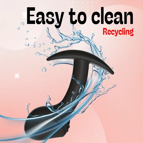 Wearable Anal Plug Silicone Male Prostate Massager Butt Probe Plug S/M/L Dildo - Picture 17 of 25