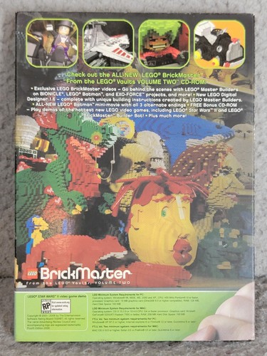 LEGO Designer 1.6 CD Rom Club BrickMaster From The Vaults Vol 2 - Picture 2 of 15