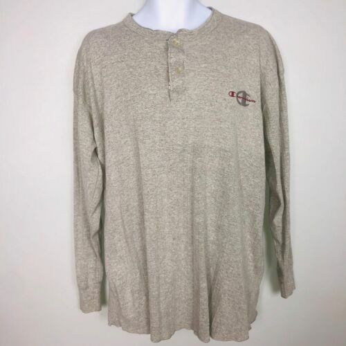 Vintage 70s Champion T-shirt NEBRASKA Bar Tag XXL Gray Cotton