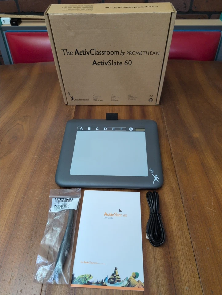 Promethean ActivSlate 60 Graphics Tablet Learning Homeschooling School Classroom - Image 3 of 4