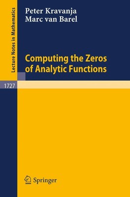 Marc Van Barel (u. a.) | Computing the Zeros of Analytic Functions | Taschenbuch