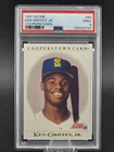 1991 Score Cooperstown #B3 Ken Griffey Jr Seattle Mariners HOF PSA 9 MINT