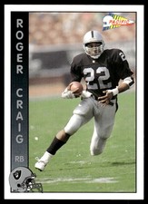 Roger Craig 1992 Pacific #147 Raiders NFL READ FREE SHIPPING AutographDen