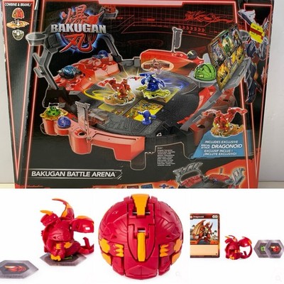 Bakugan Battle Arena Plus Battle Braw. Dragonoid Bakucores ~ Custom Bundle ~ New
