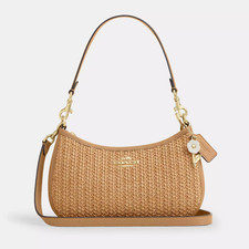 COACH CEC43 Teri Shoulder Bag With Charm stra...