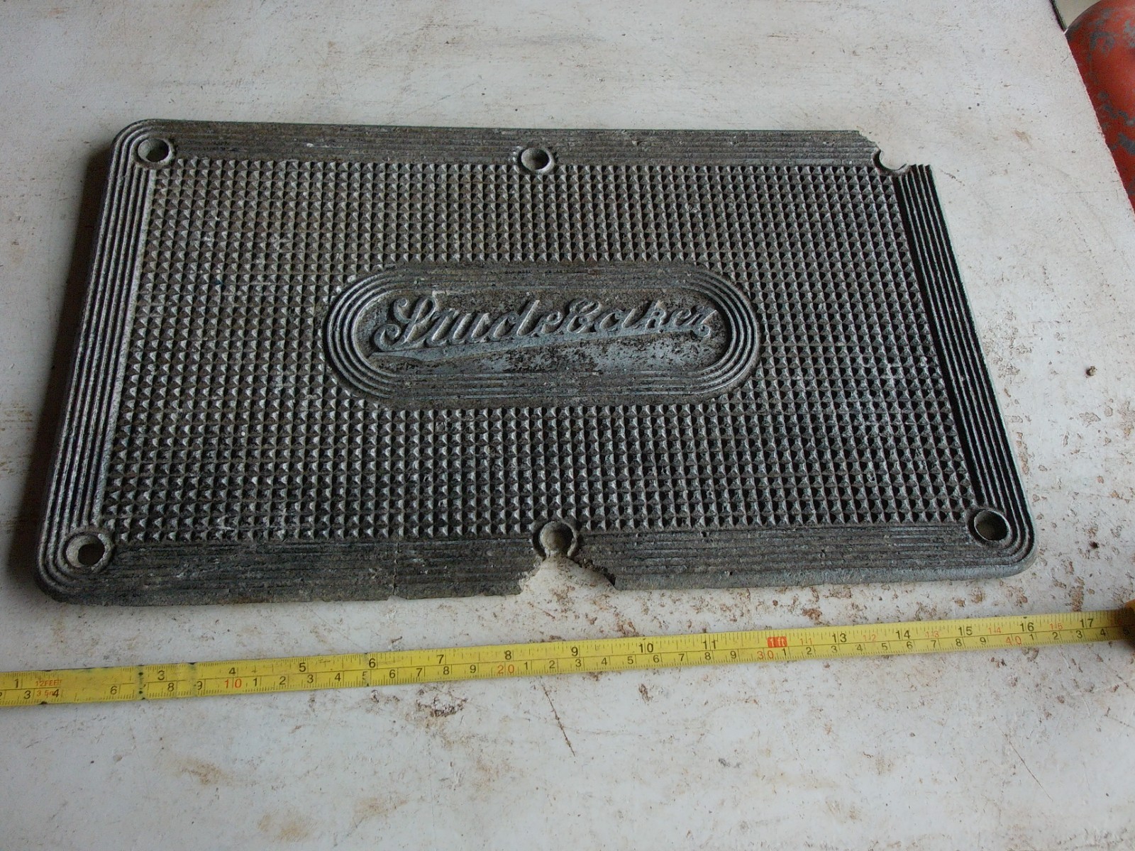 Antique Metal Studebaker Running board step Lot 25-51-1-CH | eBay
