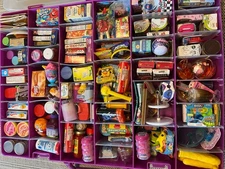 Zuru Mini Brands Huge Lot Of 140 Mixed Toys Accessories And Food & More