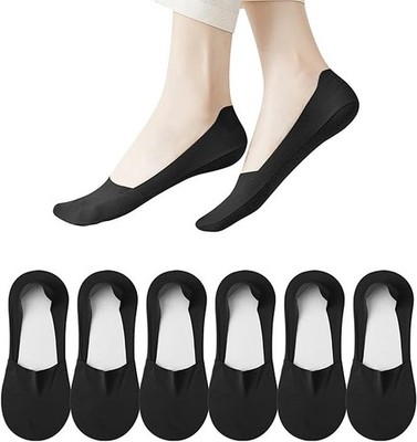 No Show Socks Womens 6 Pairs Hidden Invisible Low Cut Socks Non Slip Socks Women