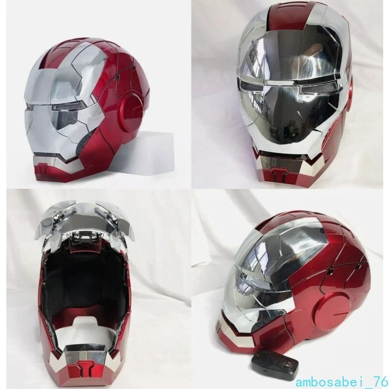 Iron Man MK5 Casco Usable Voz Control Remoto Usable Máscara AUTOKING Regalos Foto 4 de 4