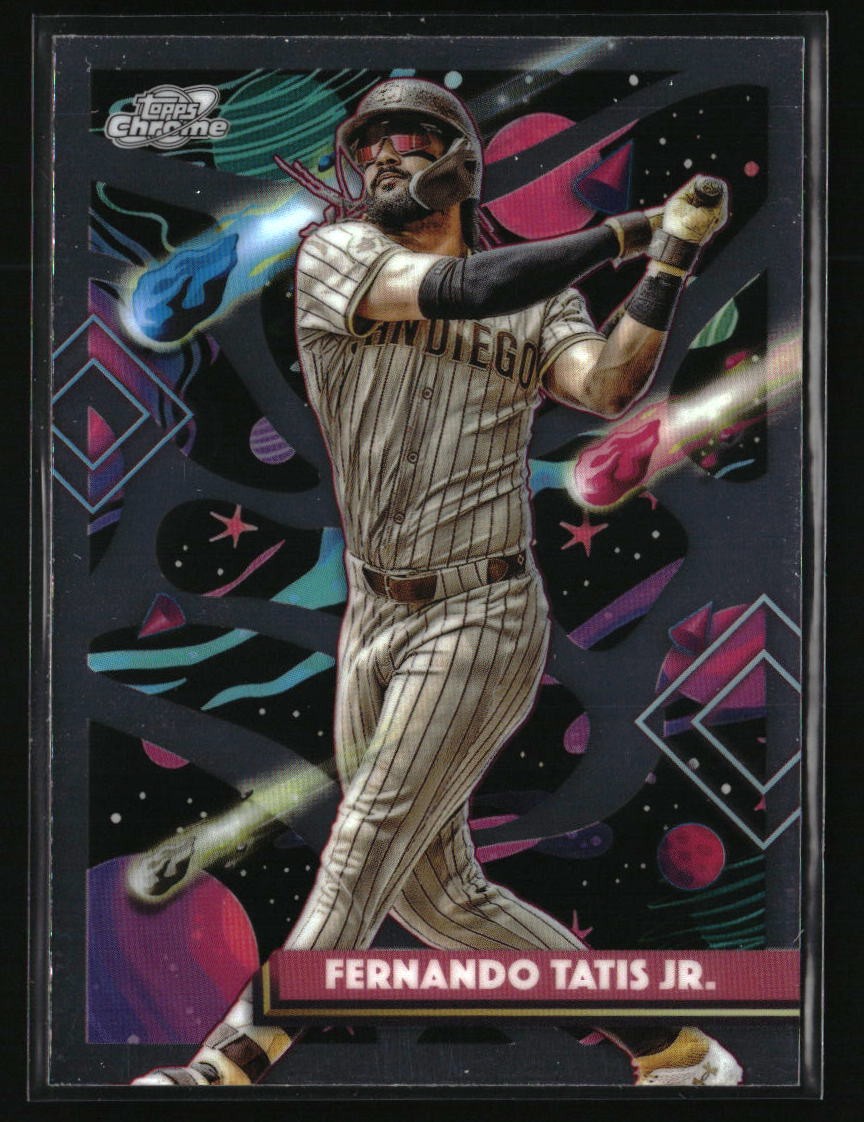 2025 Topps Chrome Cosmic Fernando Tatis Jr. #21 San Diego Padres