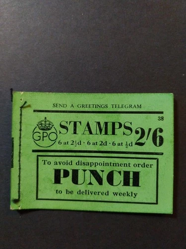 1941 APRIL  BD15. " 2s 6d ". Edition number 38.  GOOD CONDITION BUT EMPTY (2)