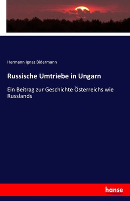 Russische Umtriebe in Ungarn Hermann Ignaz Bidermann Taschenbuch 80 S. Deutsch