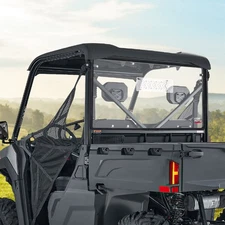 KEMIMOTO Rear Windshield Vented Window W/Sliding For CFMOTO UForce 600 2021-2026