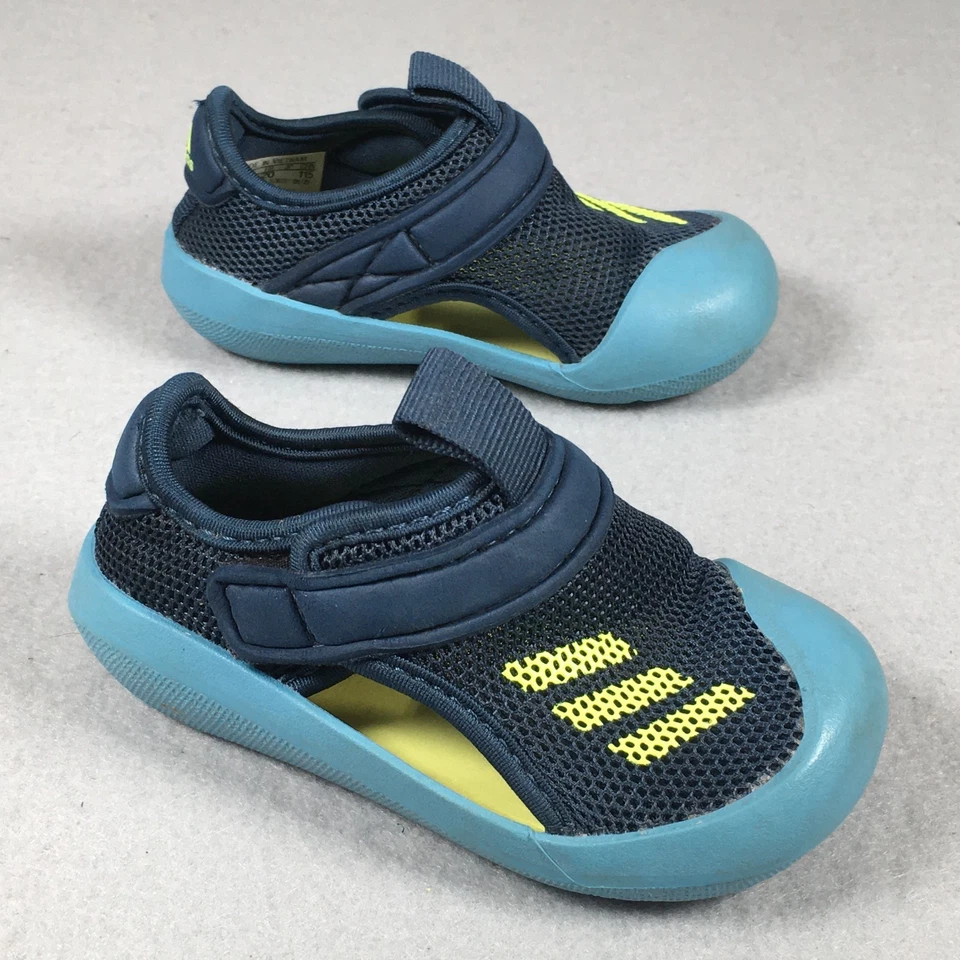 阿迪达斯 Altaventure 2.0 鞋 学步儿童 男孩 尺寸 4K 海军蓝 网眼 水 户外 凉鞋 — 第 2/4 张图片