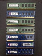 7 2 GB PC3-10600 DDR3 DIMM RAM Modules