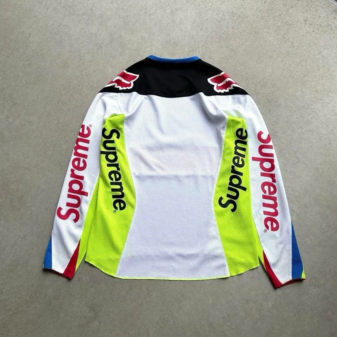 Supreme x Fox Racing Moto Jersey Top Multicolor SS18 Size