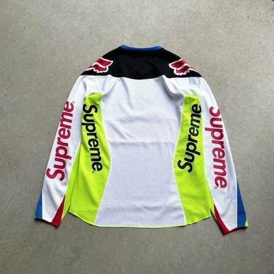 ウェア Supreme SS18 Fox Racing Moto Jersey Supreme x Fox Racing Moto Jersey Top Multicolor SS18 Size