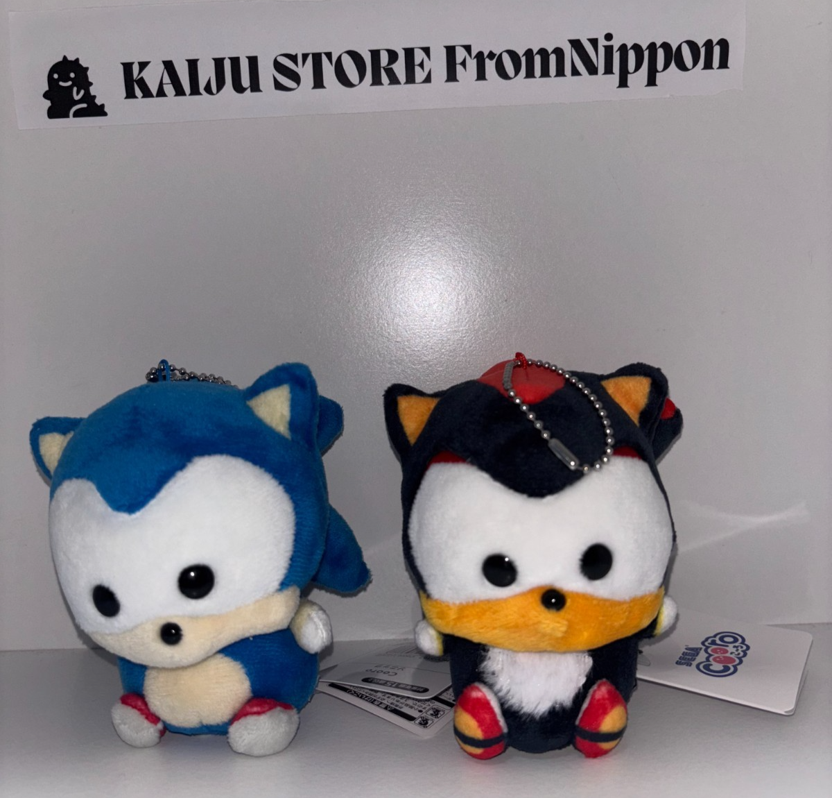 SEGA STORE TOKYO Sonic & Shadow Set Cooro Siries Plush Toy 2025