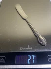 International Sterling Flat Handle Butter Spreader Brocade  Y0101