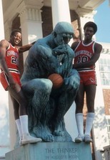 Portrait of Louisville Allen Murphy and Junior Bridgeman posing wi- Old Photo 3