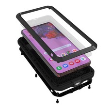 LOVE MEI Gorilla Glass Metal Waterproof Case Cover for Samsung S23 S24 S25 Ultra