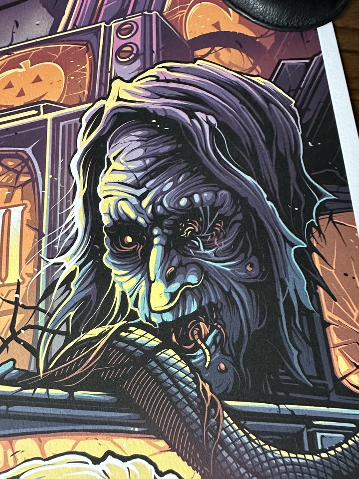 Cartaz limitado filme de terror Dan Mumford - Halloween 3 impressão arte 18 x 24 - Imagem 3 de 4