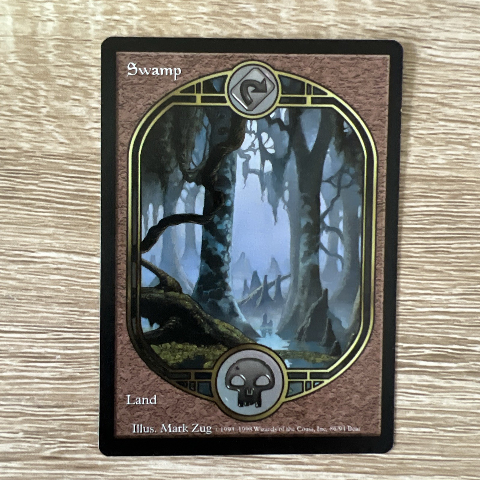 Swamp - Near Mint NM MTG Unglued