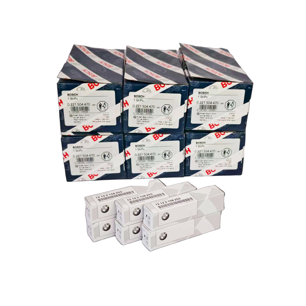 New Bosch OEM 6x Ignition Coil  Spark Plug Set Fits BMW 325i 328i 525i 528i X3