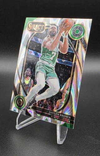 2024-25 Panini Select Courtside Jaylen Brown #254 Tectonic Prizm