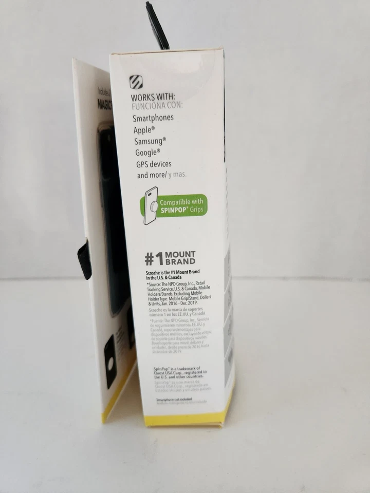 Scosche MagicMount Pro Magnetic Dash Mount -  Black/Silver - Image 4 of 4