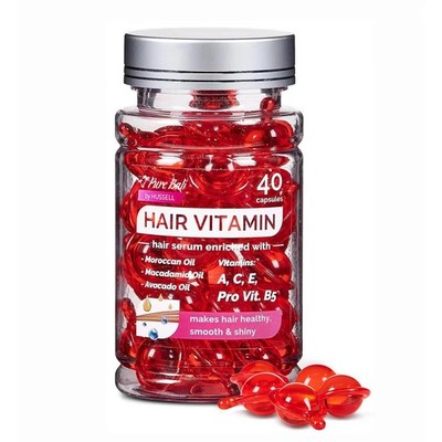 Pure Bali Hair Vitamins Moroccan Oil Capsules - Argan Oil