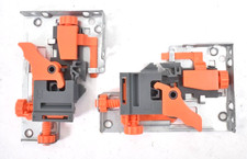 Lot of 2 Undermount Drawer Slides 3D Adjustable Locking Device Right/Left