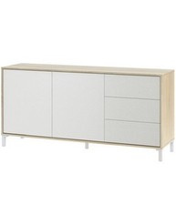 KIT CREDENZA BROOKLYN 2 ANTE + 3 CASS CANADIAN/B.ARTIK- 1,0 pz