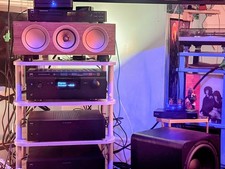 NAD C 298 2-Channel Class D 185W Bridgeable Stereo Power Amplifier Black