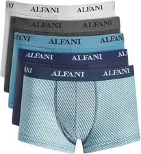 Alfani Men's 5PK Trunks, Multicolor, S