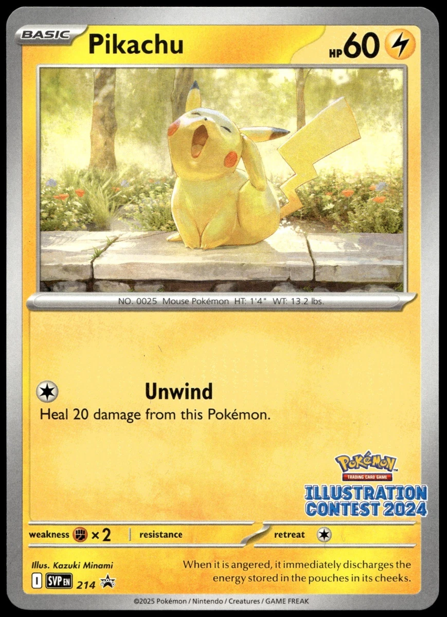 Pikachu 214 Sv: Scarlet & Violet Promo Cards for sale | eBay
