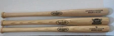 Lot of 3 Louisville Slugger Museum Mini Bats
