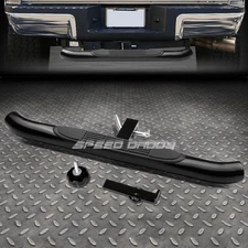 37"x 3.25"PEDAL CLASS III 2"RECEIVER BLACK TRAILER TAILGATE/HITCH REAR STEP BAR