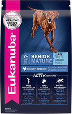 Senior Large Breed Dry Dog Food, 30 Lb Bag 4.67 per pound