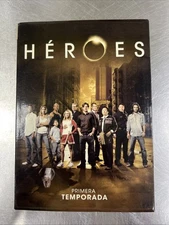 Heroes Season 1 (DVD, 2007, 6-Disc Set) Spanish/English Subtitles Preowned