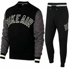 Nike Air New Men's Fleece Sweatshirts Top & Bottom Tracksuit