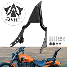 21" Tall Passenger Backrest Sissy Bar For Harley Softail Street Bob FXBB 2018-Up