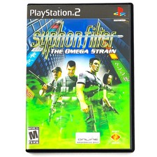 Syphon Filter: The Omega Strain (Sony Playstation 2, 2004) with manual