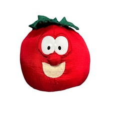 VINTAGE 1998 VEGGIETALES SILK PLUSH BOB THE TOMATO Commonwealth Stuffed Toy