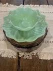 Fire King Jadeite Lotus Blossom