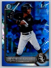 Misael Gonzalez RC 2022 Bowman Sapphire Edition #BCP-4 Chicago White Sox