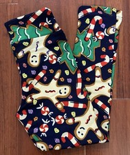 LuLaRoe Kids Leggings Christmas S/M NWOT