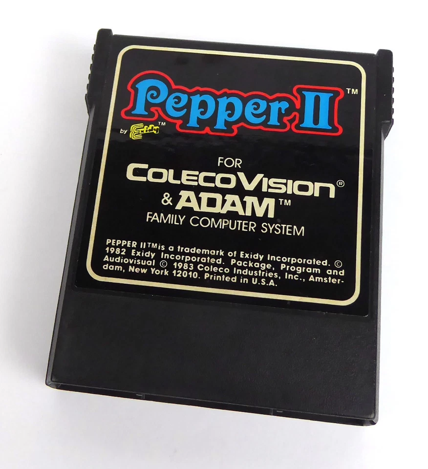 CBS Colecovision Spiel -- PEPPER II -- (no Atari) - Bild 1 von 1